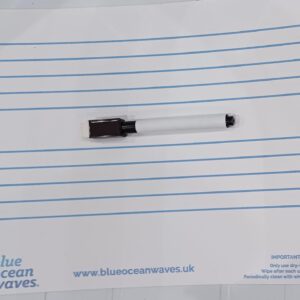 Flexible Whiteboard with 2 Wide Staves